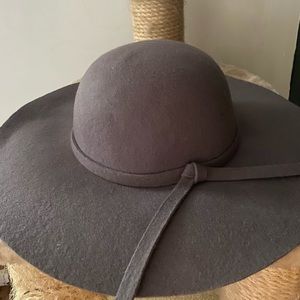 Gray Wool Hat